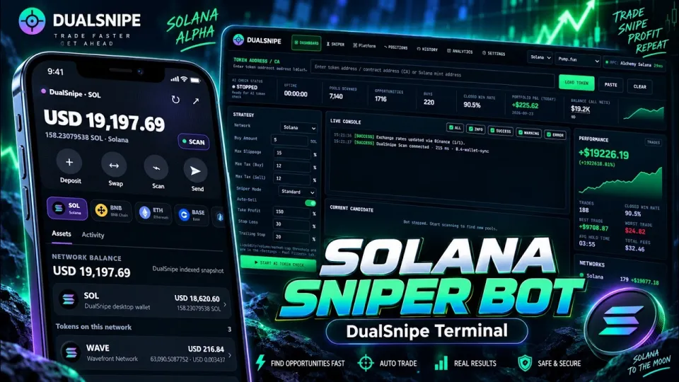 Solana Sniper Bot for Fast Auto Trading and Token Scanning